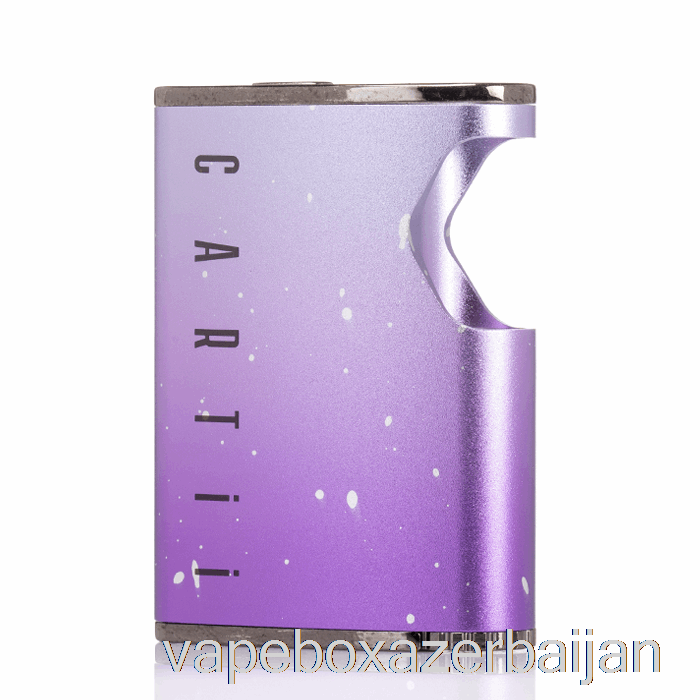Vape Smoke DAZZLEAF Cartii 2 in 1 Twist 510 Thread Battery Purple Splatter